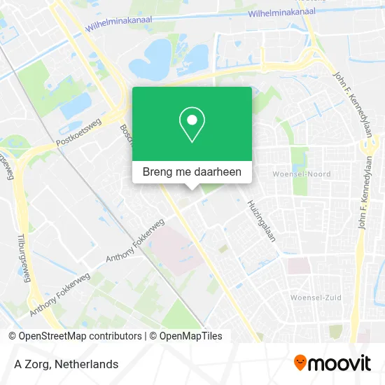 A Zorg kaart