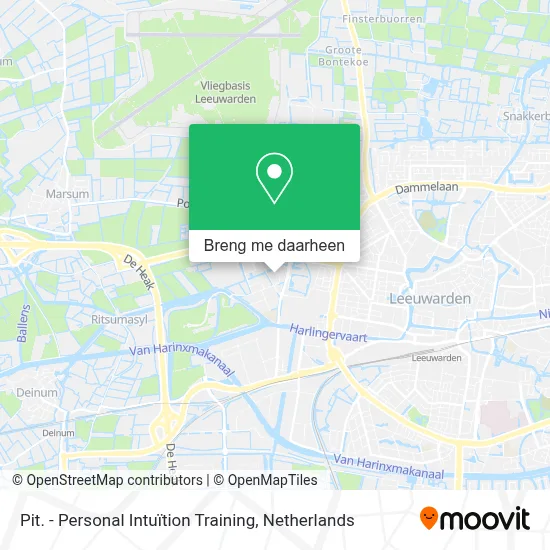 Pit. - Personal Intuïtion Training kaart