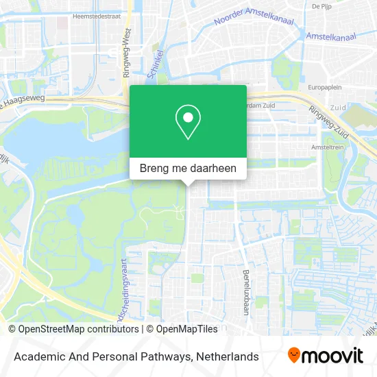 Academic And Personal Pathways kaart