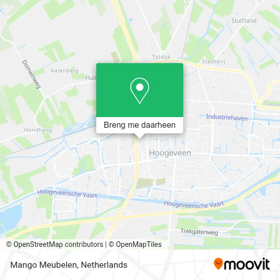 Mango Meubelen kaart