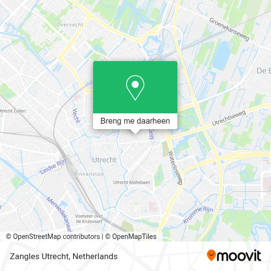 Zangles Utrecht kaart