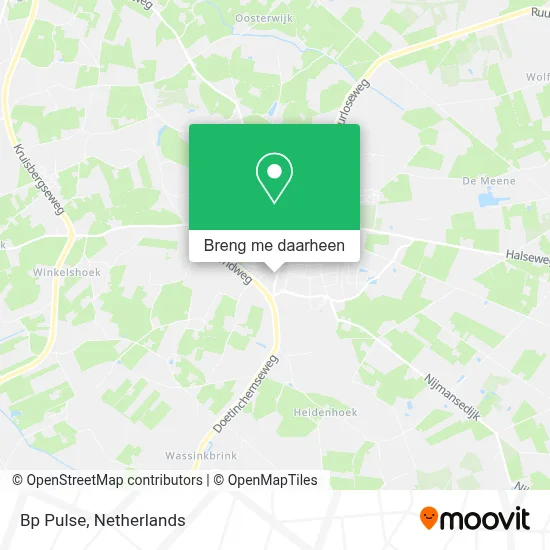 Bp Pulse kaart