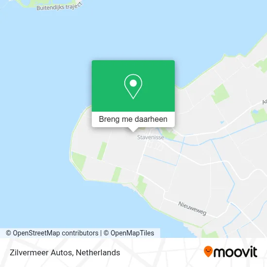 Zilvermeer Autos kaart