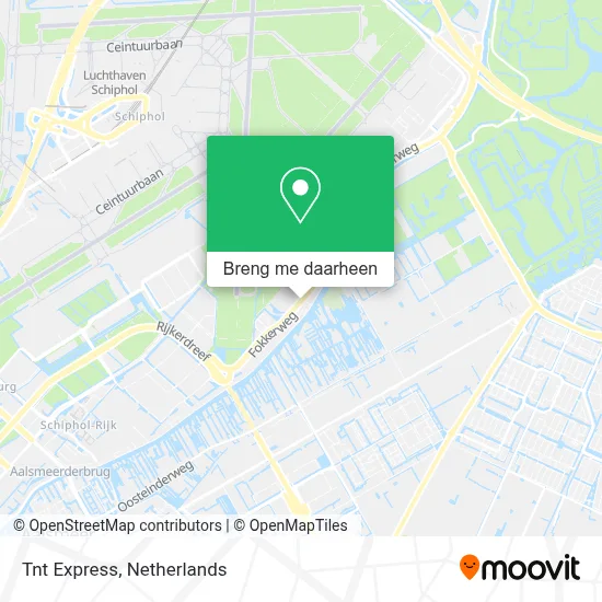 Tnt Express kaart