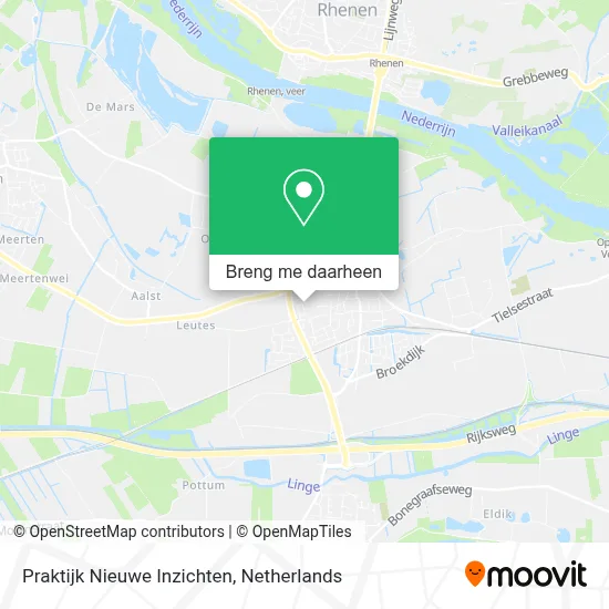 Praktijk Nieuwe Inzichten kaart
