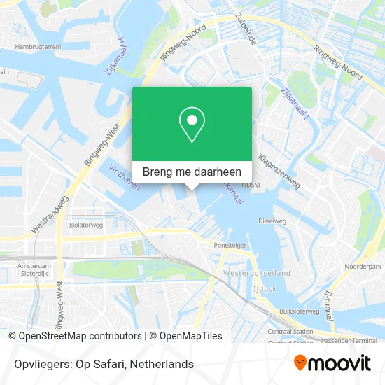 Opvliegers: Op Safari kaart