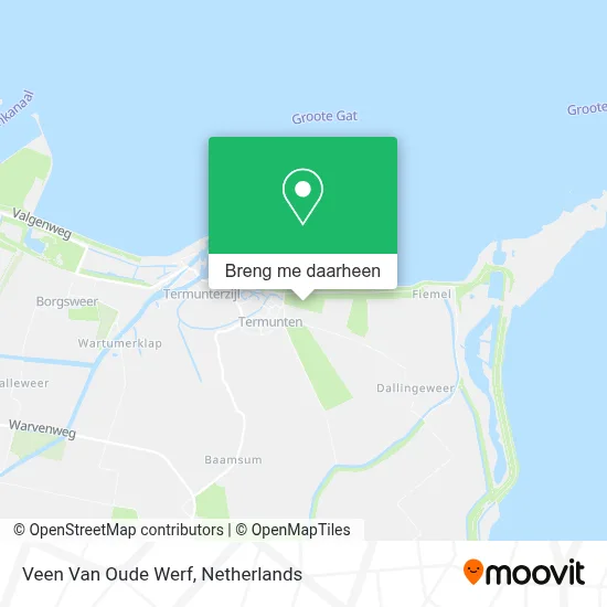 Veen Van Oude Werf kaart
