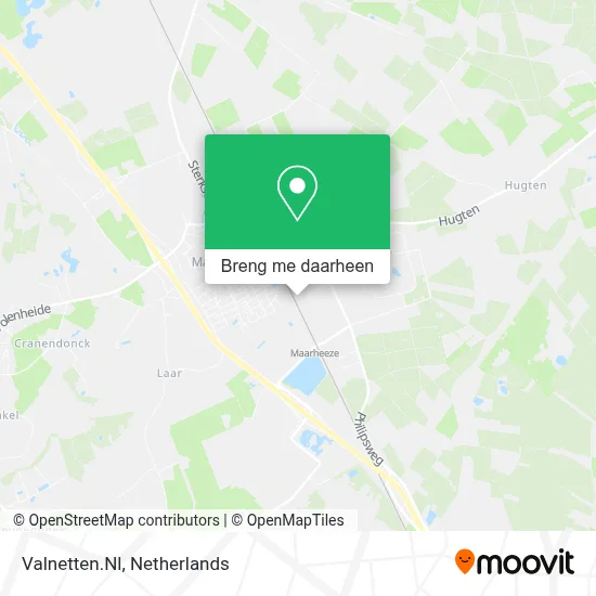 Valnetten.Nl kaart