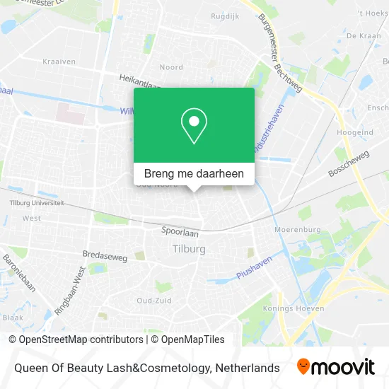 Queen Of Beauty Lash&Cosmetology kaart