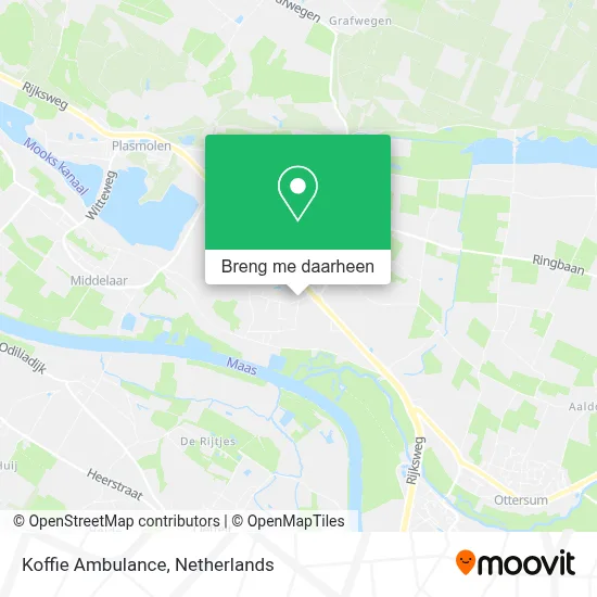 Koffie Ambulance kaart