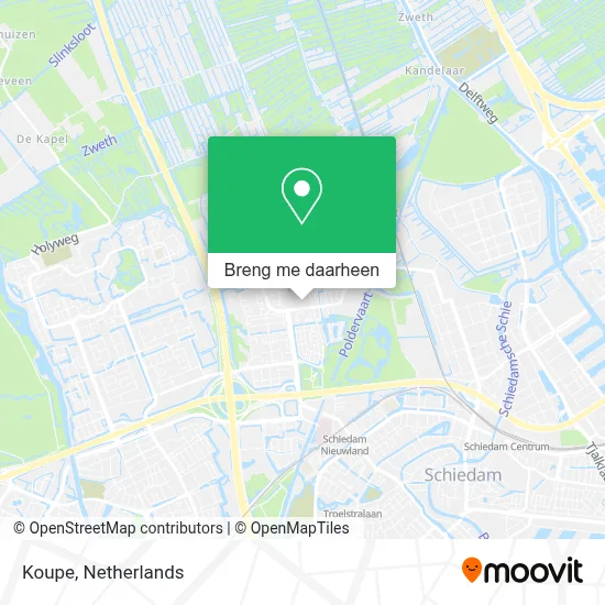 Koupe kaart