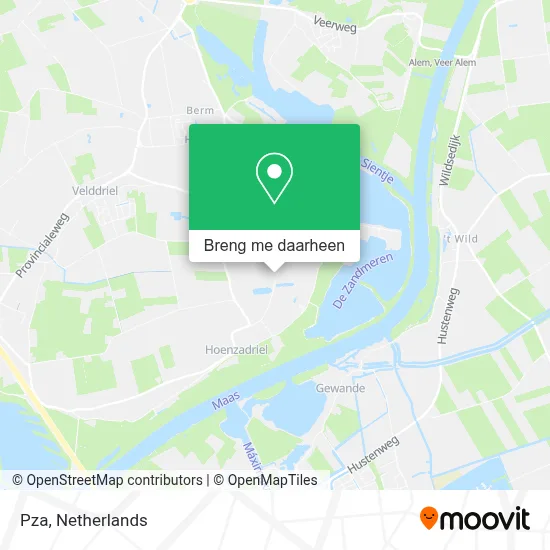 Pza kaart