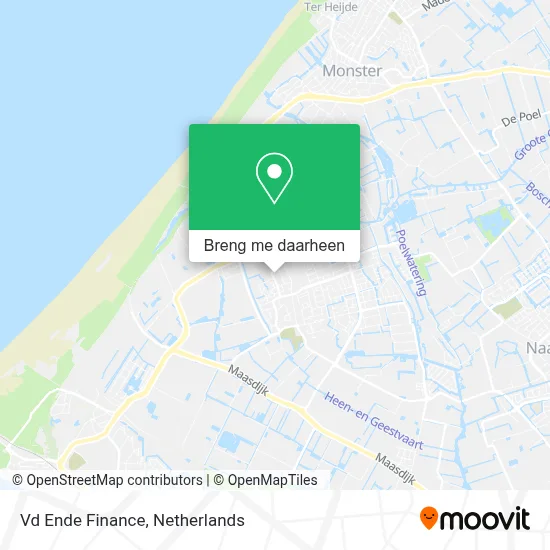 Vd Ende Finance kaart