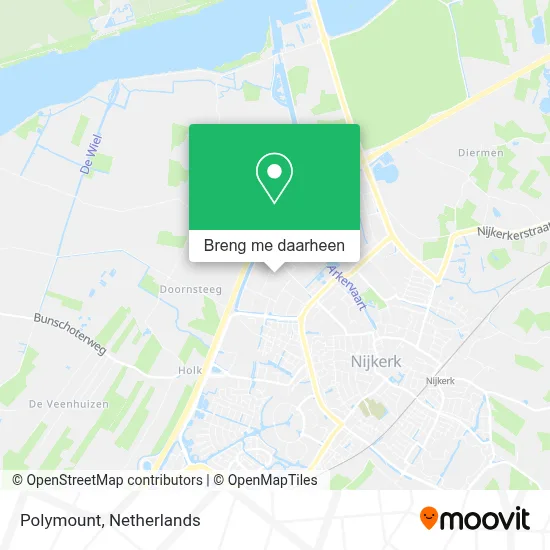 Polymount kaart