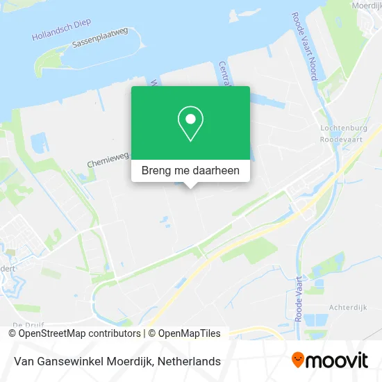 Van Gansewinkel Moerdijk kaart