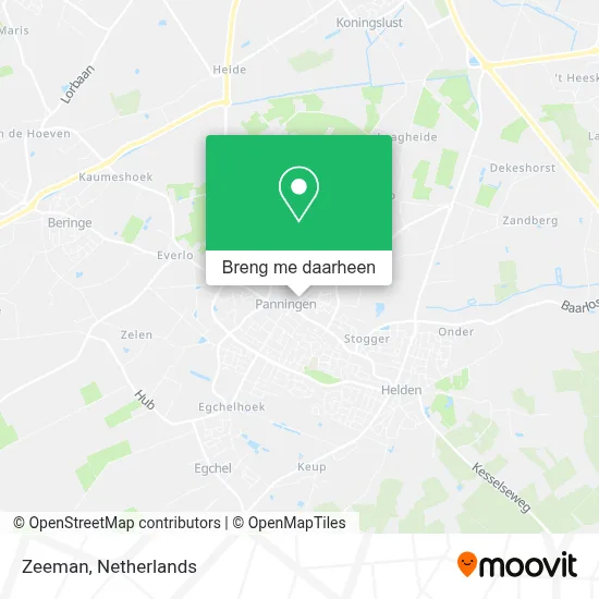 Zeeman kaart