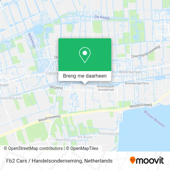 Fb2 Cars / Handelsonderneming kaart