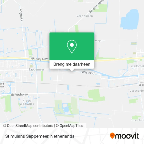 Stimulans Sappemeer kaart