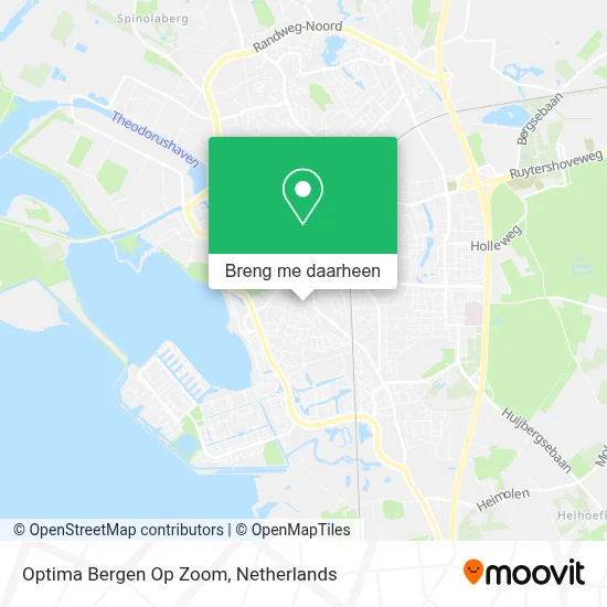 Optima Bergen Op Zoom kaart