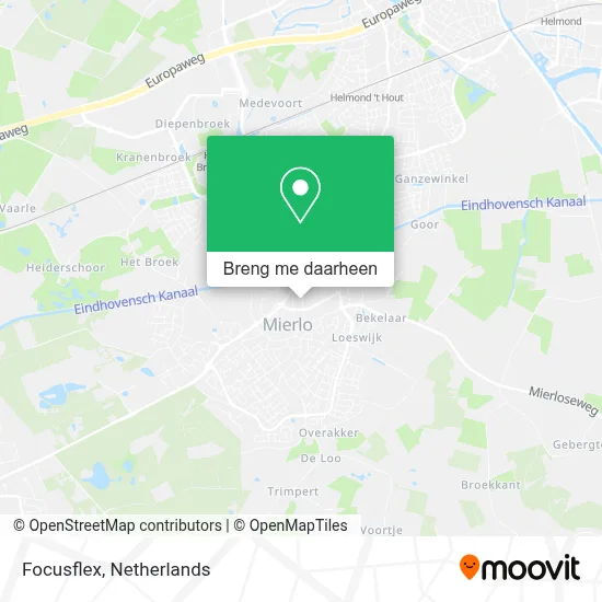 Focusflex kaart
