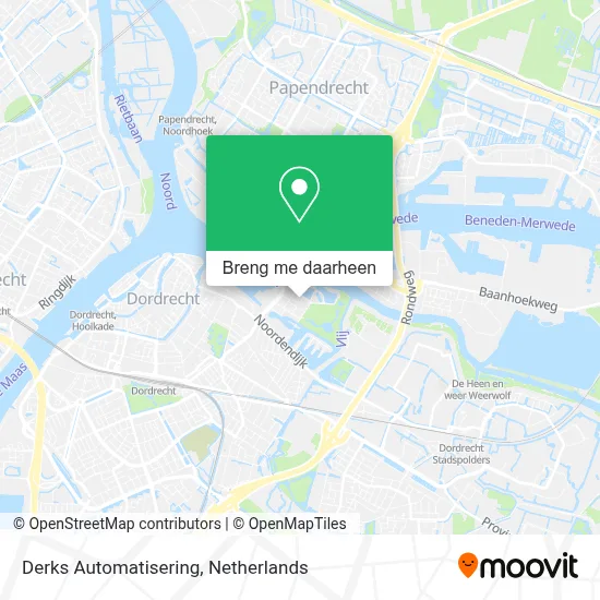 Derks Automatisering kaart