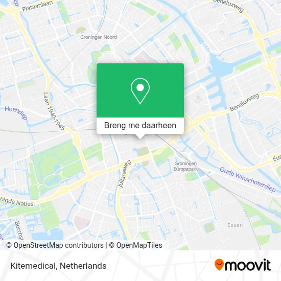 Kitemedical kaart