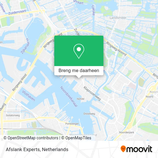 Afslank Experts kaart