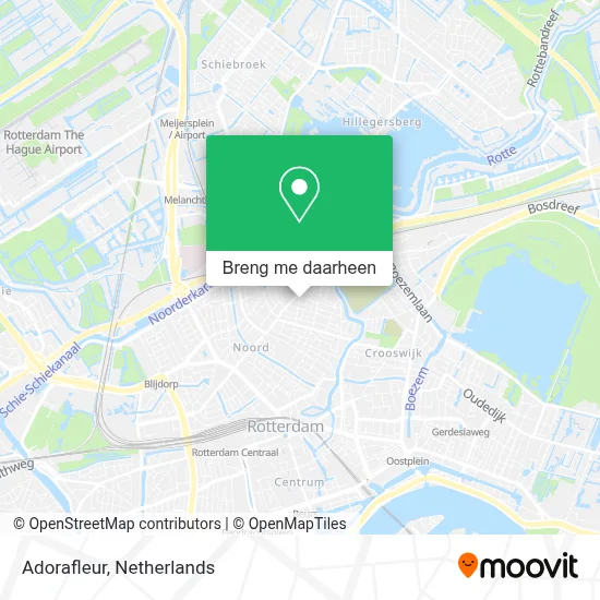 Adorafleur kaart