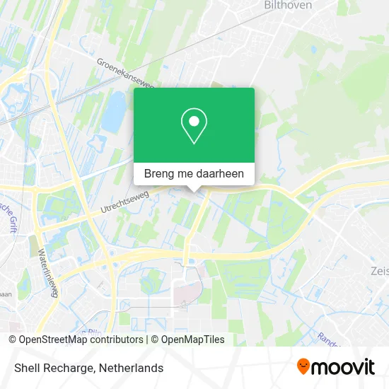 Shell Recharge kaart