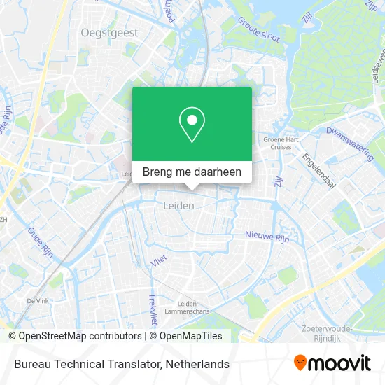 Bureau Technical Translator kaart