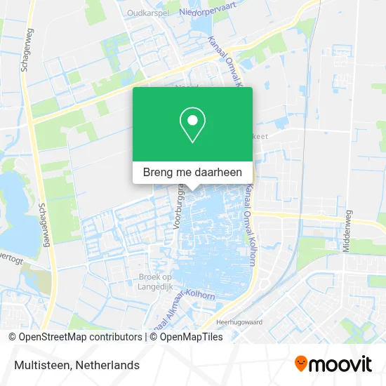 Multisteen kaart