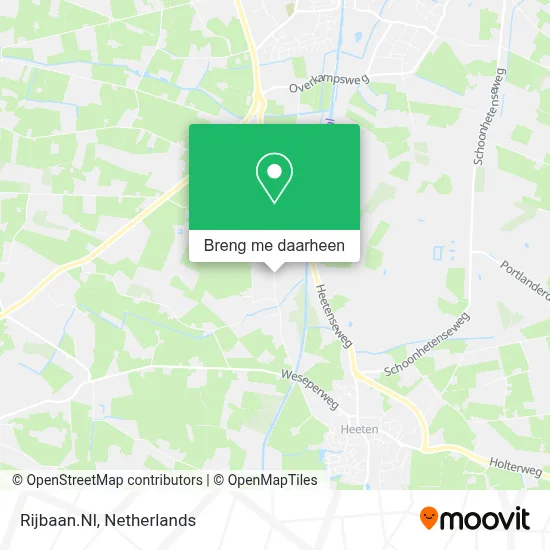 Rijbaan.Nl kaart
