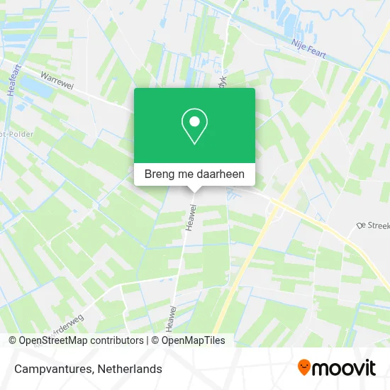Campvantures kaart