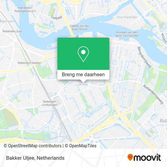 Bakker Uljee kaart