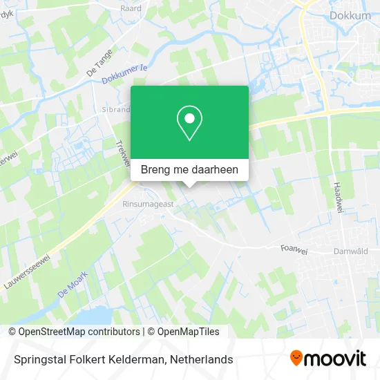 Springstal Folkert Kelderman kaart