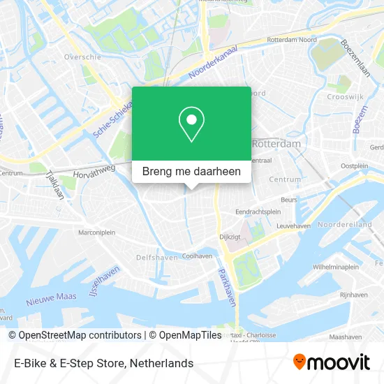 E-Bike & E-Step Store kaart