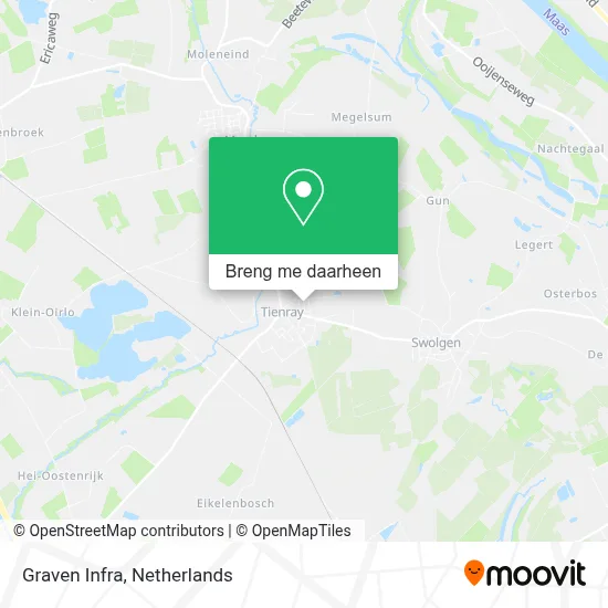 Graven Infra kaart