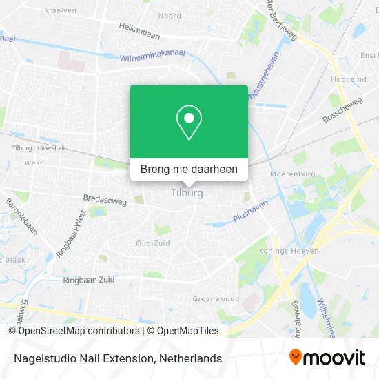 Nagelstudio Nail Extension kaart