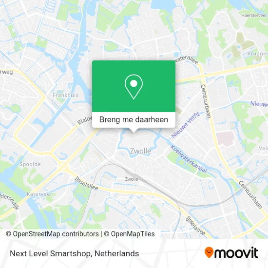 Next Level Smartshop kaart