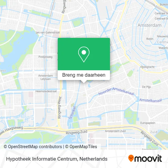 Hypotheek Informatie Centrum kaart