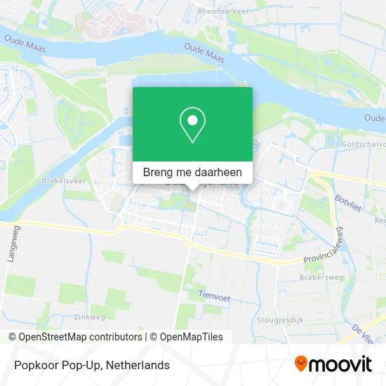 Popkoor Pop-Up kaart