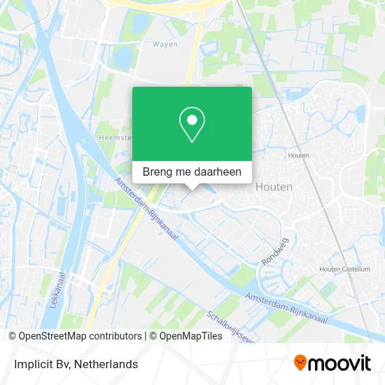 Implicit Bv kaart