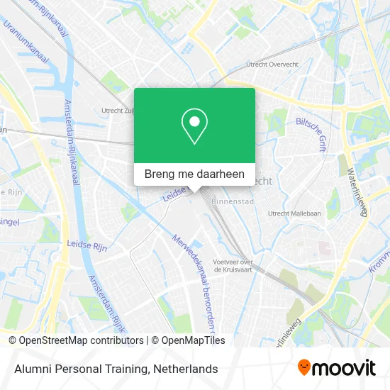 Alumni Personal Training kaart