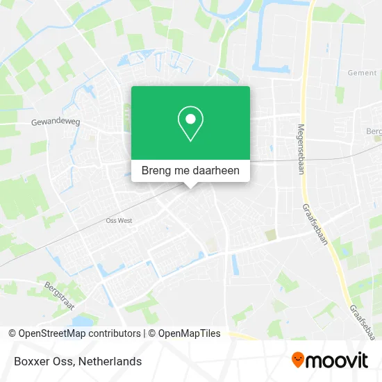 Boxxer Oss kaart