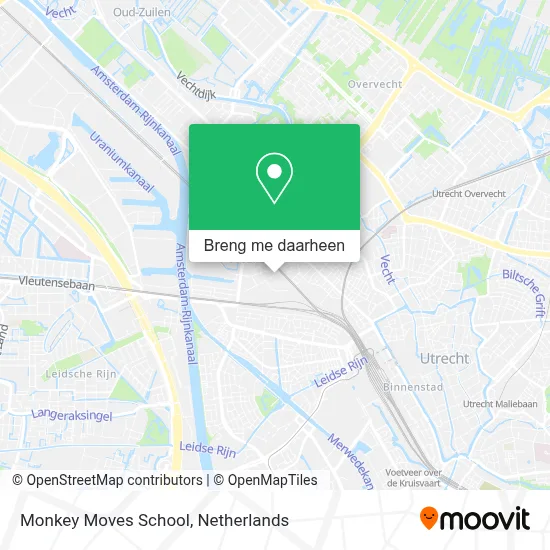 Monkey Moves School kaart