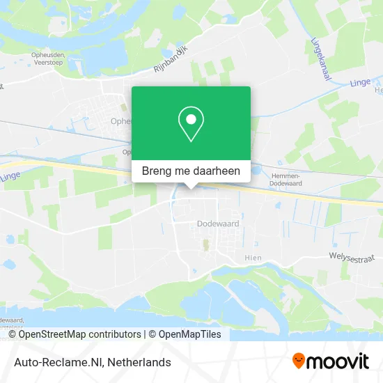 Auto-Reclame.Nl kaart