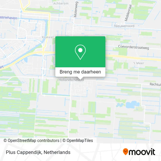 Plus Cappendijk kaart