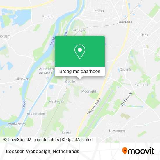 Boessen Webdesign kaart