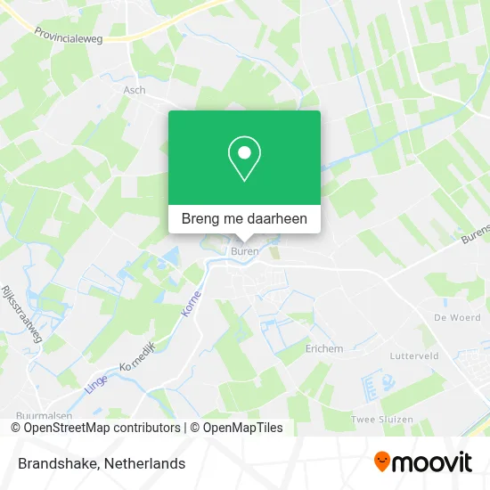 Brandshake kaart