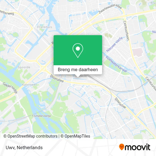 Uwv kaart